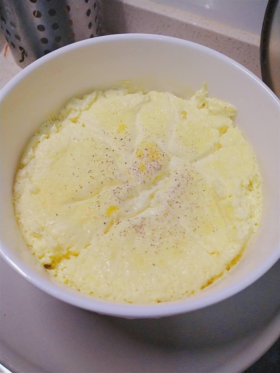 减肥餐—牛奶蒸蛋