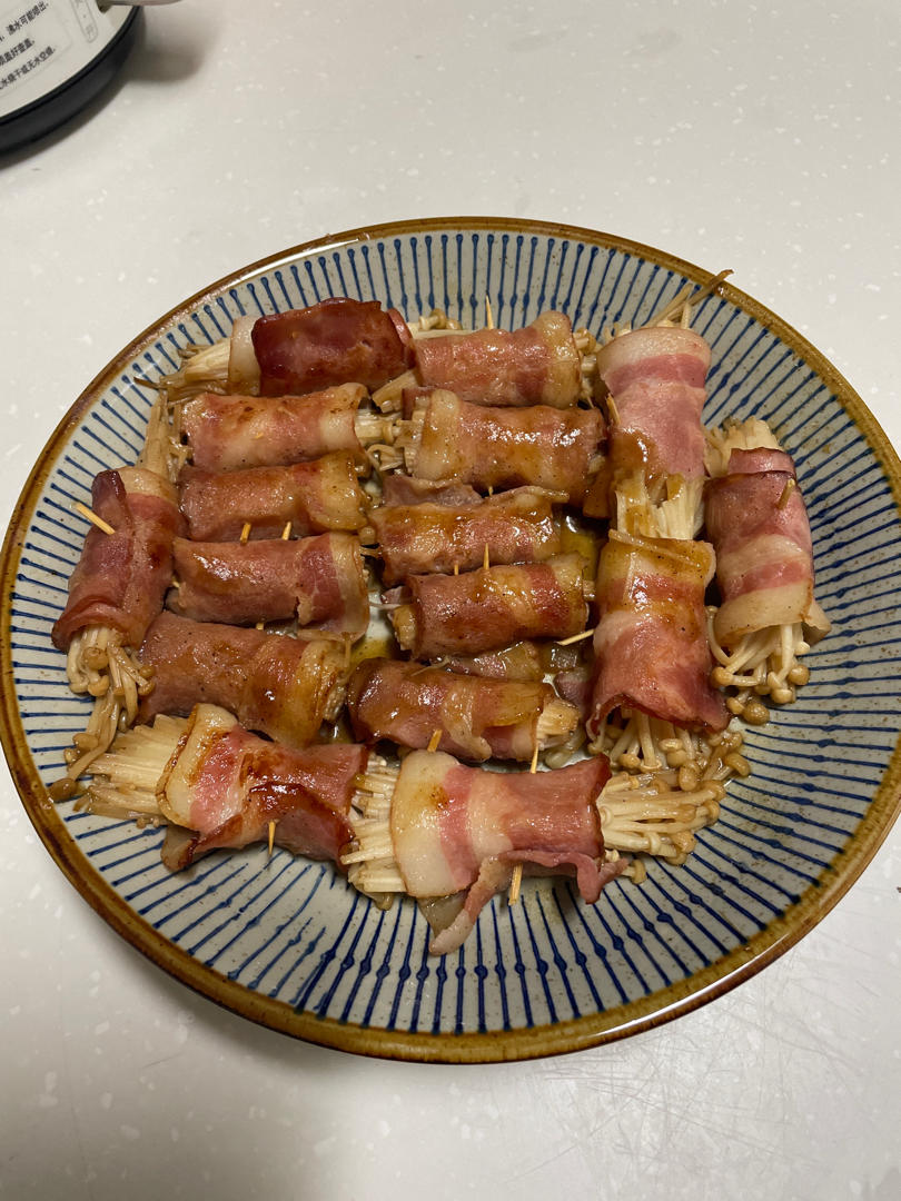 金针菇培根卷