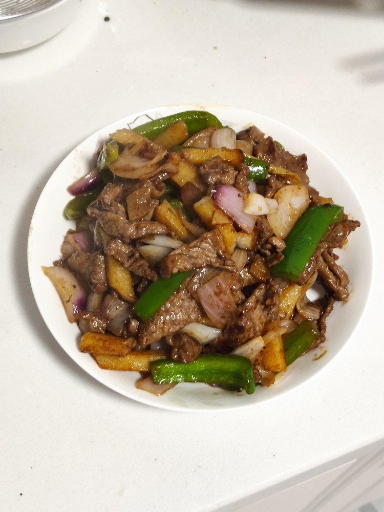 孜然土豆火腿肠 香辣过瘾还便宜！