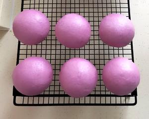 奶香紫薯馒头的做法 步骤8