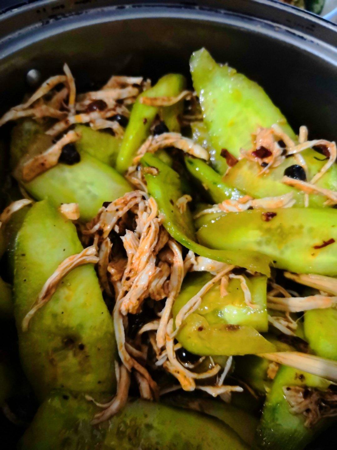 美味凉拌鸡胸肉丝