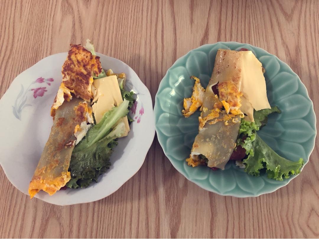 超级美味的东北烤冷面➕自制万能酱料【酱料是关键】