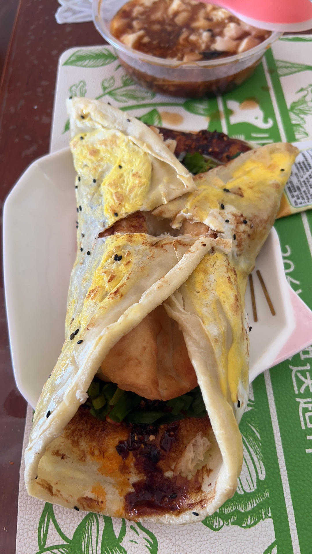 煎饼果子（超详细步骤 甜面酱都是自制的）