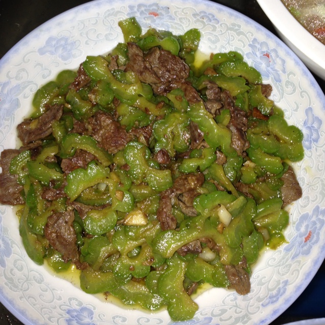 苦瓜炒牛肉