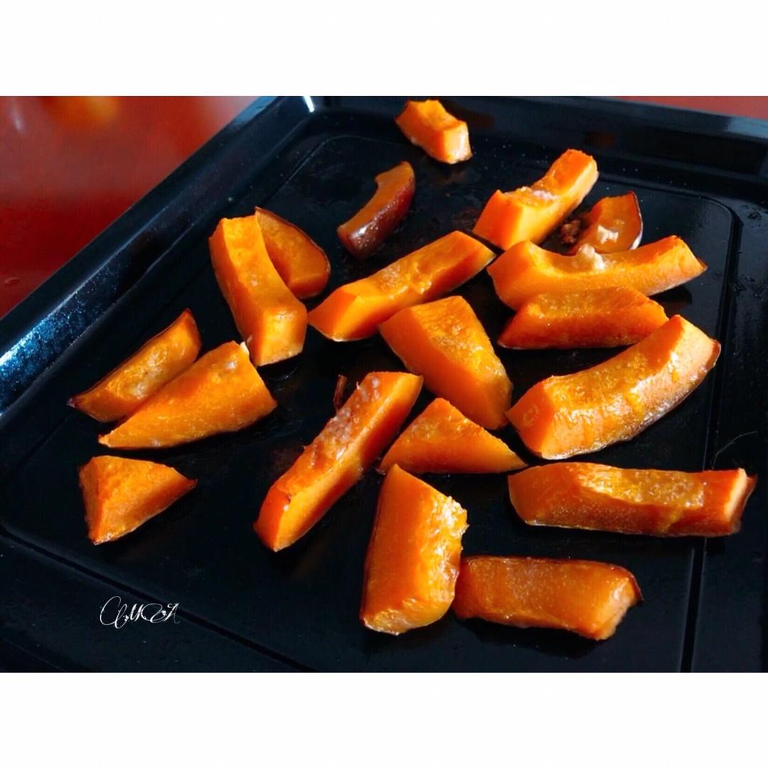 又香又甜的烤南瓜