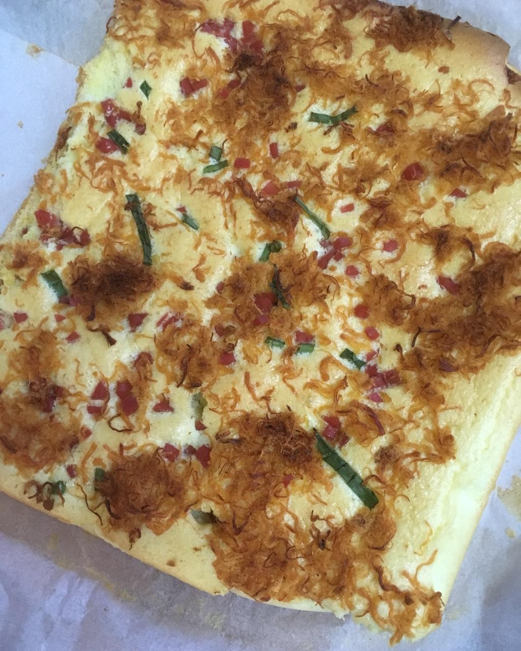 香葱肉松蛋糕（海氏13寸深盘）