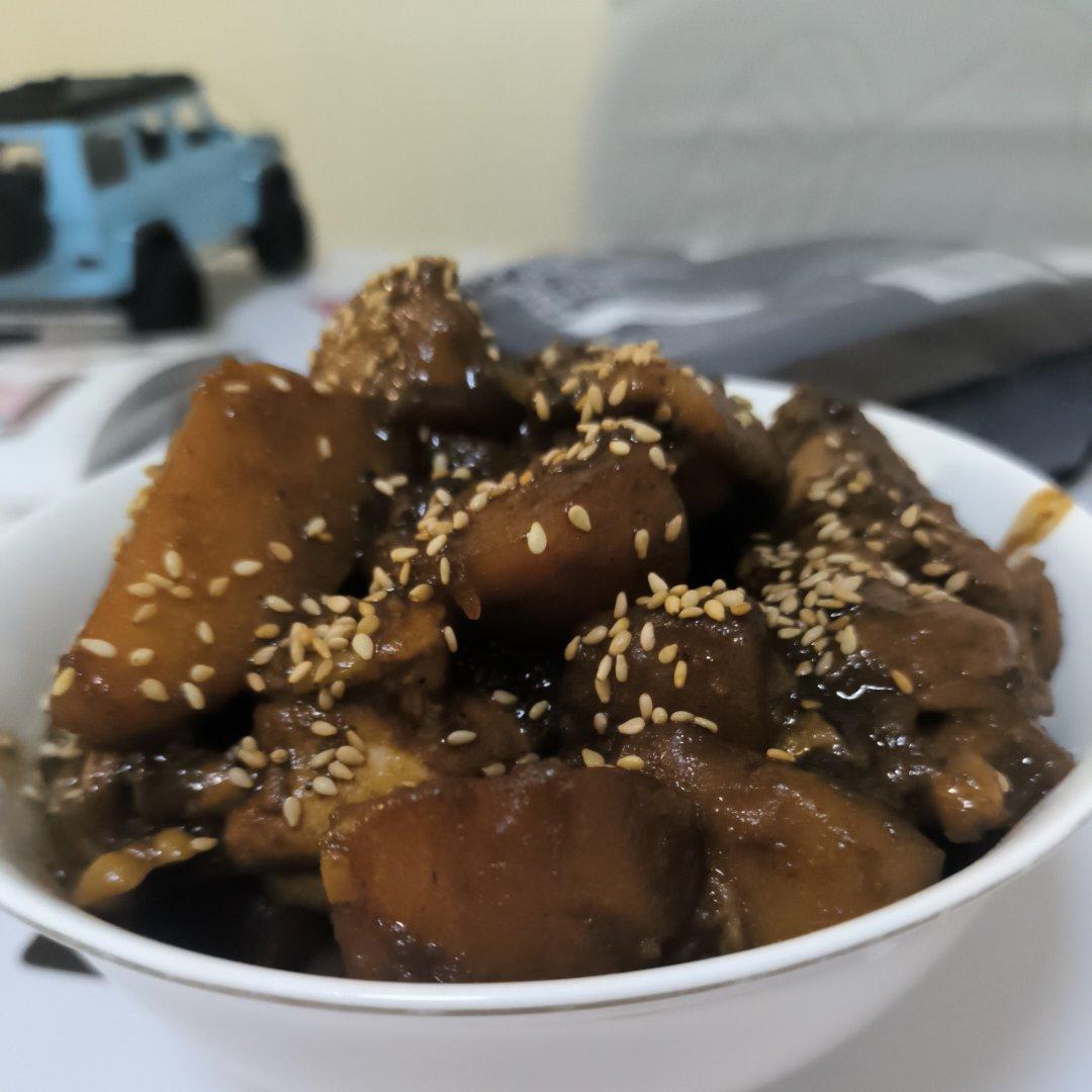 土豆炖鸡翅（快手零失败）