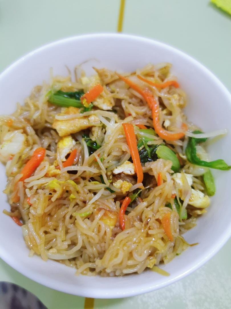 简单炒东莞米粉