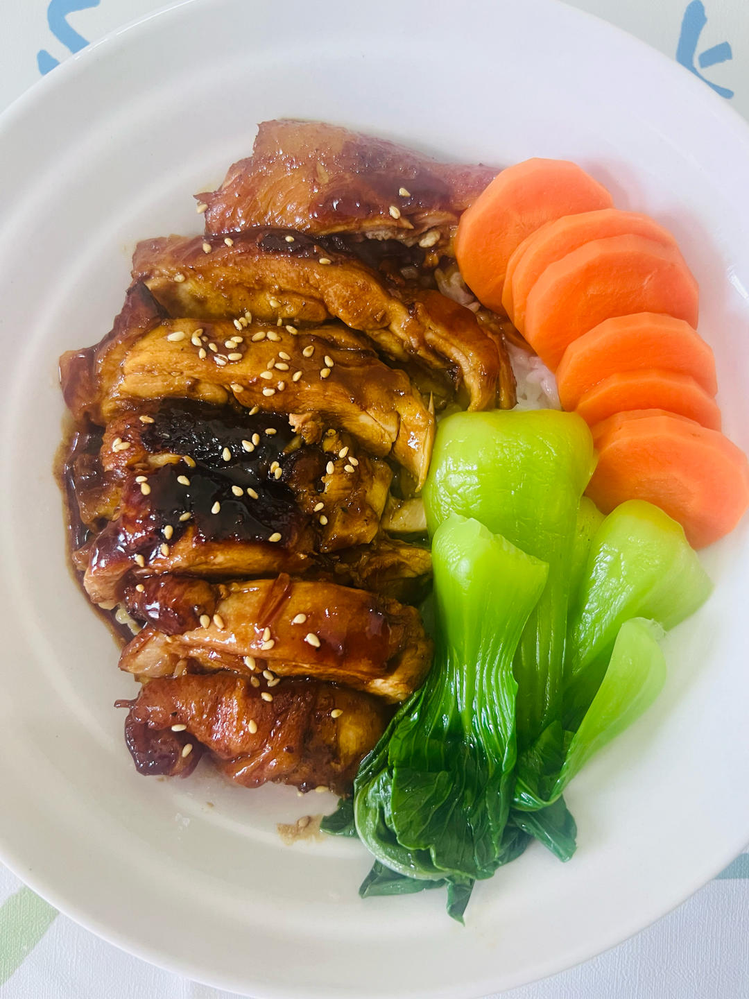 照烧鸡腿饭