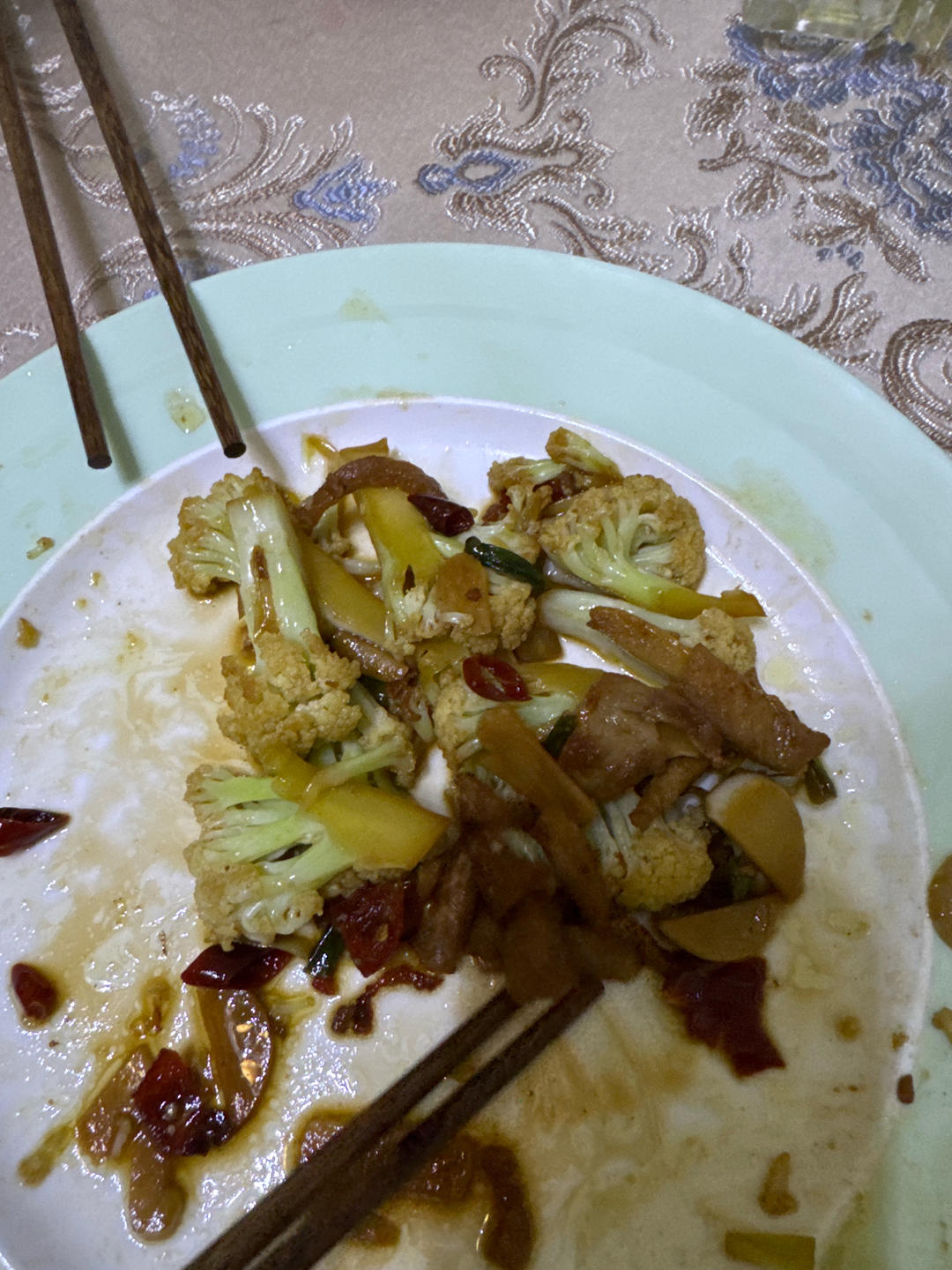 干锅有机花菜