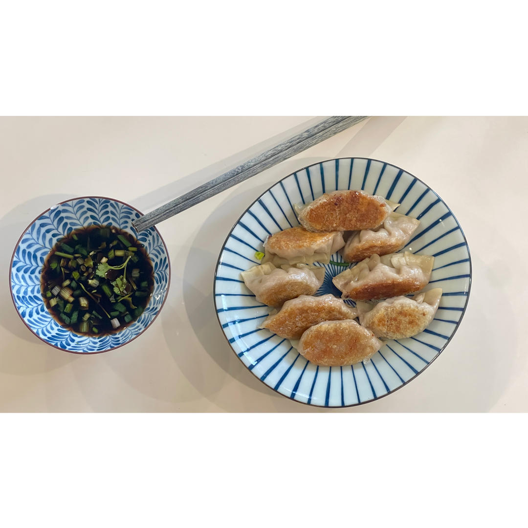 猪肉大葱锅贴