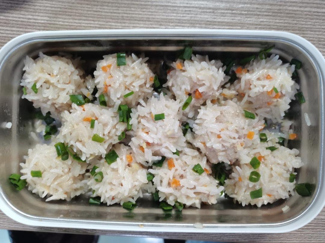 老人 小孩都爱吃的珍珠丸子