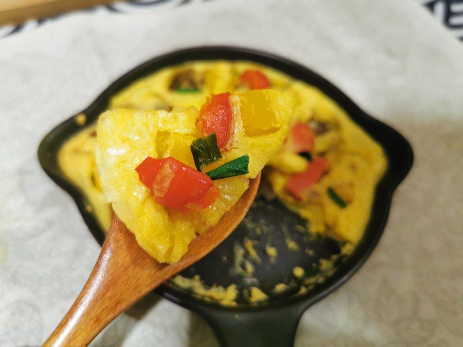 菠菜口蘑烤松饼【美味减脂餐】【北鼎烤箱食谱】