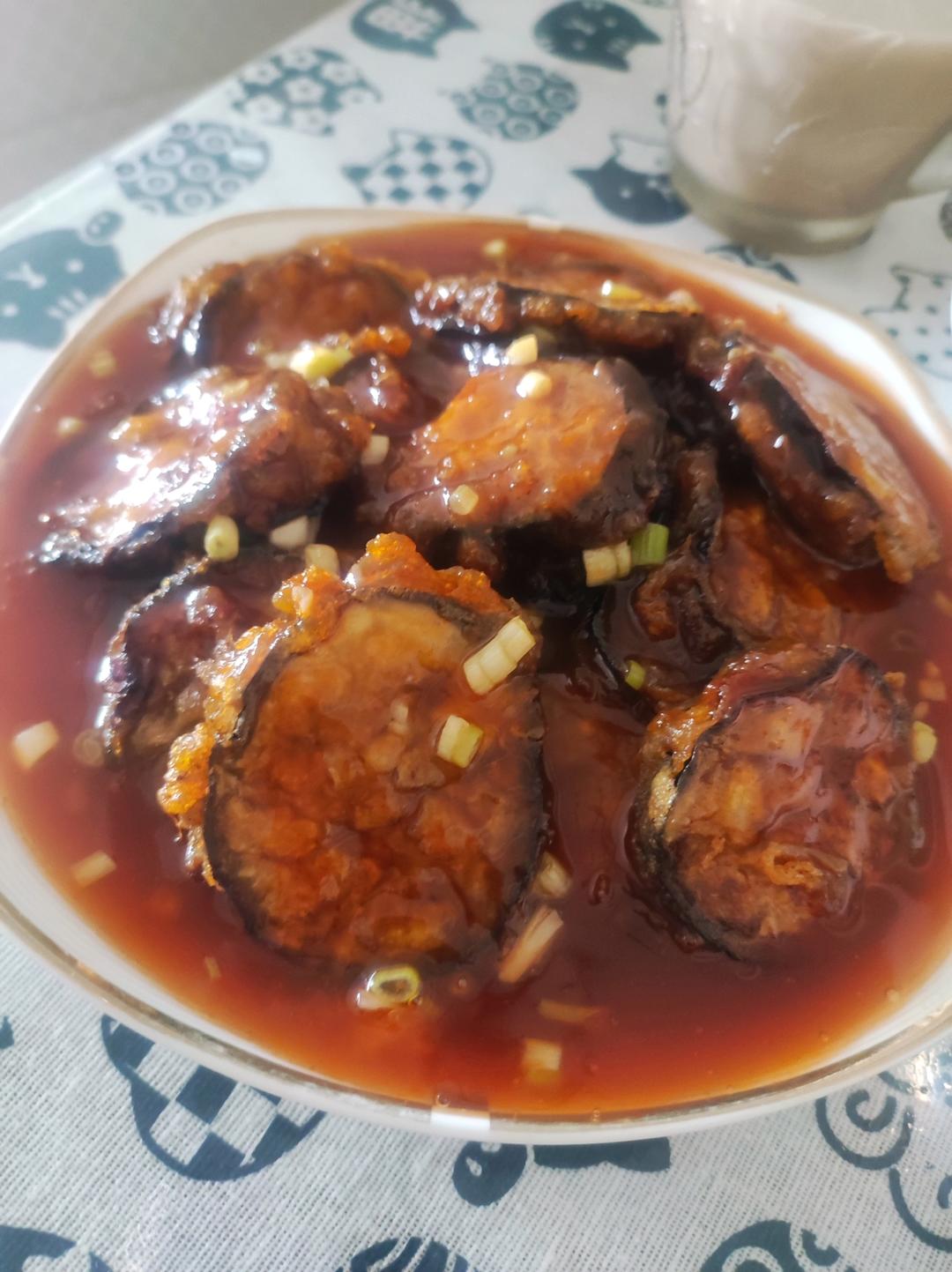 鱼香茄饼