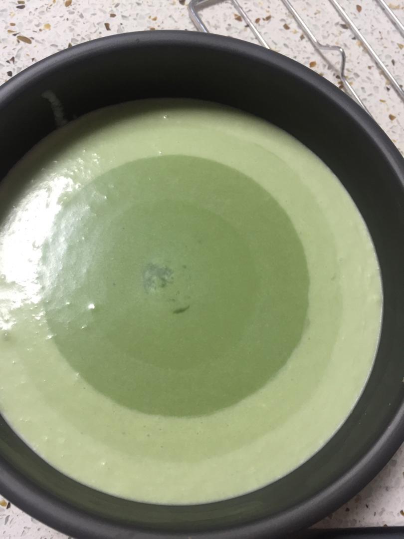 渐变抹茶慕斯蛋糕：我Amanda带着既美又作的抹茶甜点又来了！【曼食慢语】