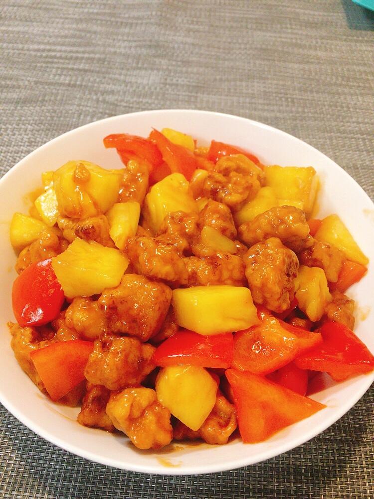 菠萝咕噜肉