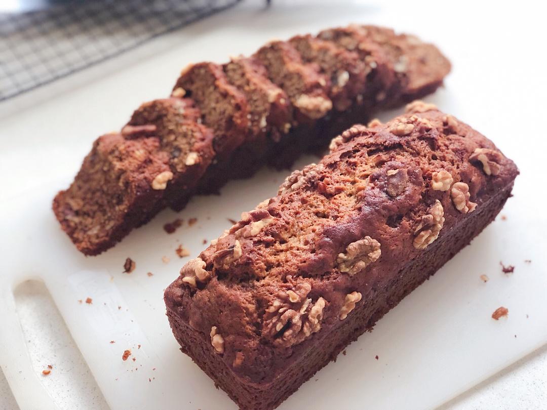 星巴克香蕉核桃蛋糕（starbucks banana walnut bread）