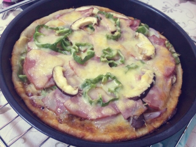 夏威夷pizza（附饼底冷冻法）
