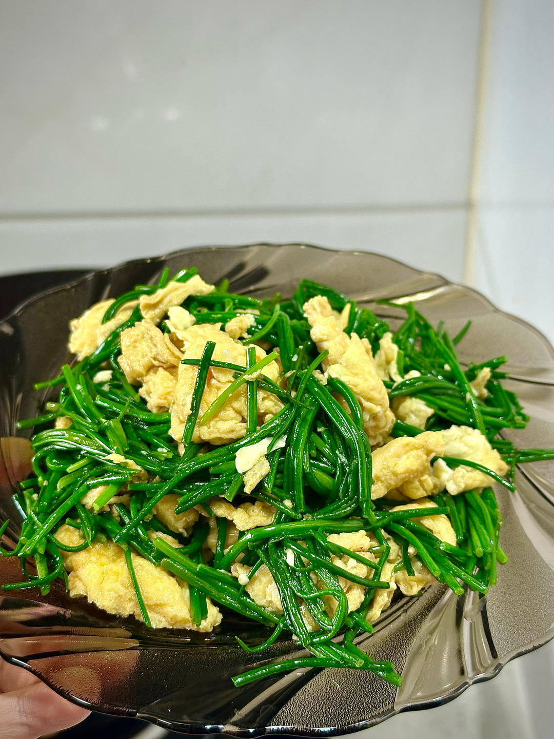 我炒了一盘世上最昂贵的葱：沙葱炒鸡蛋