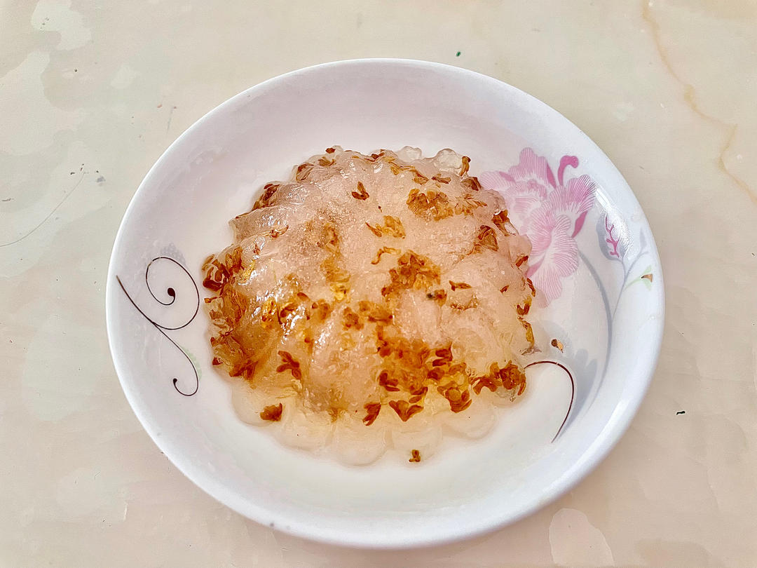 （极简）清甜软糯桂花糕