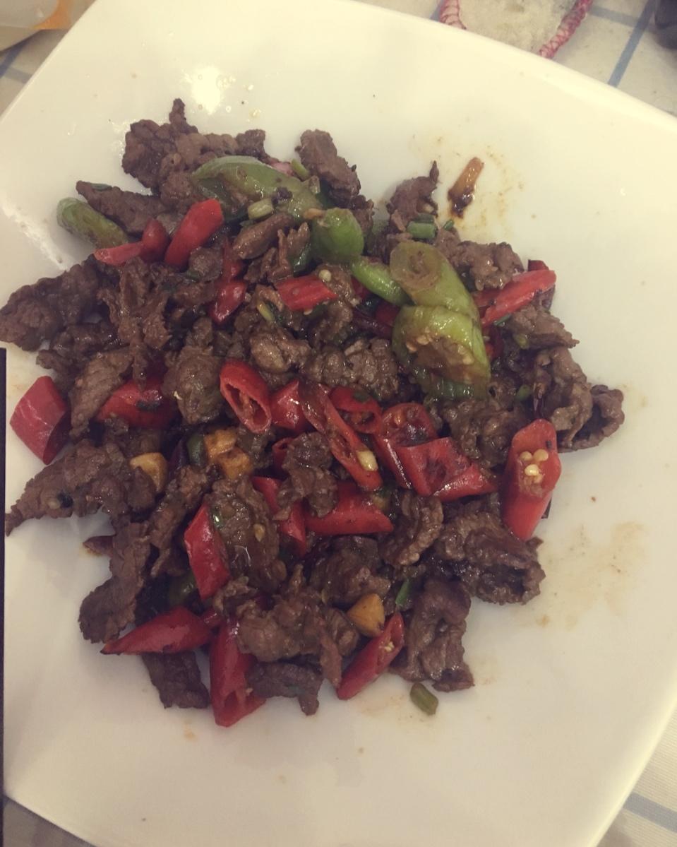 小炒牛肉