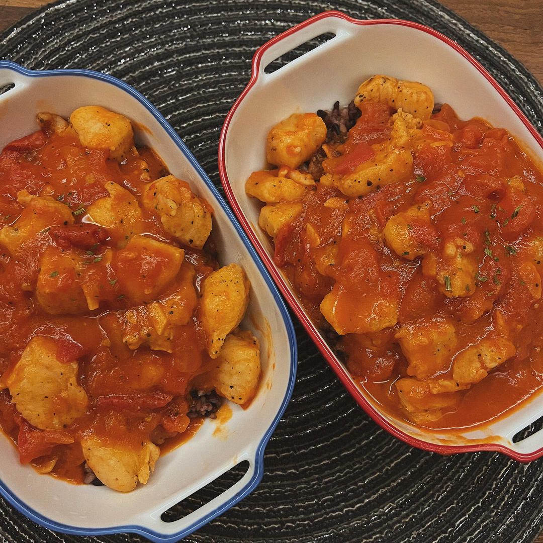 番茄鱼巴沙鱼（也可以用番茄龙利鱼），番茄酱汁超浓郁，营养又下饭！