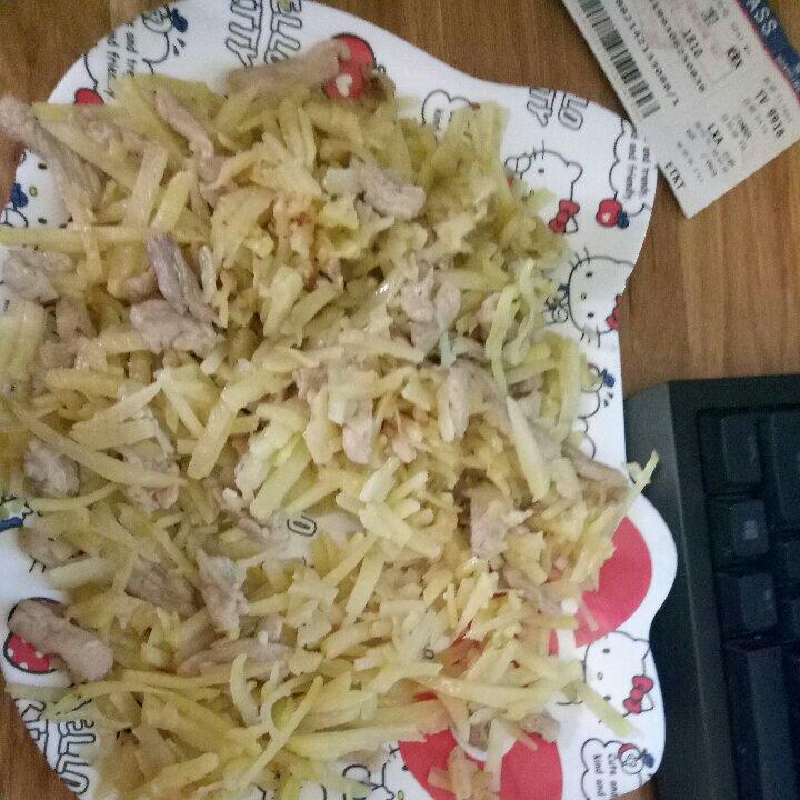土豆炒肉丝
