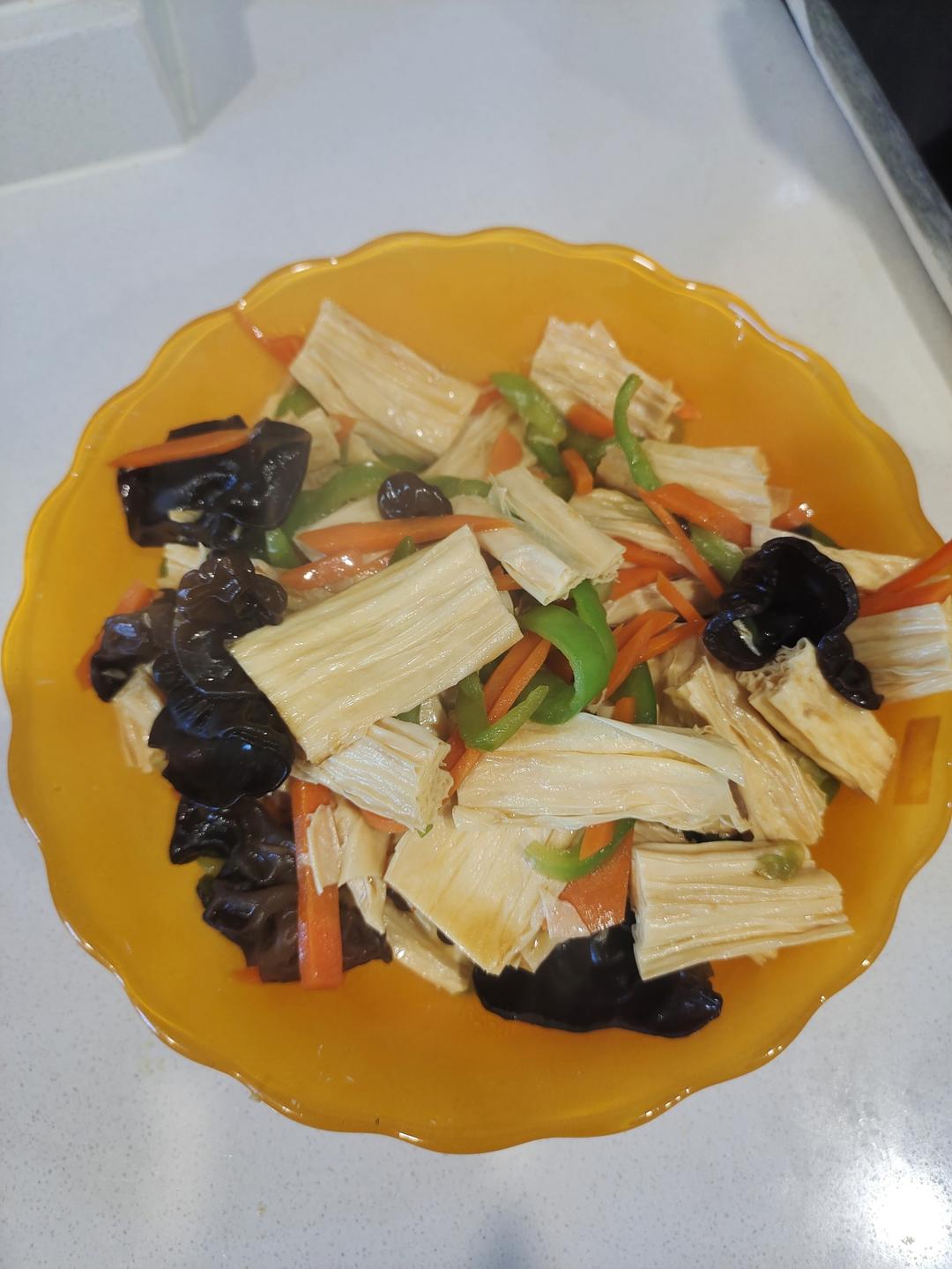 比肉还好吃的烧腐竹
