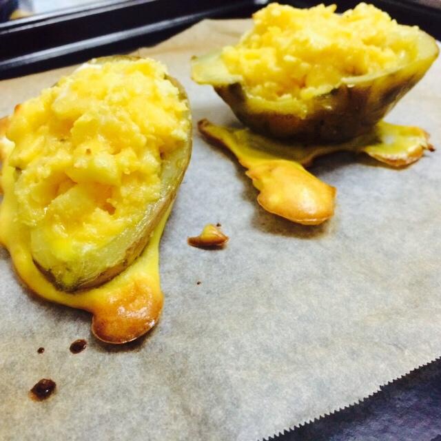 芝士奶油焗红薯