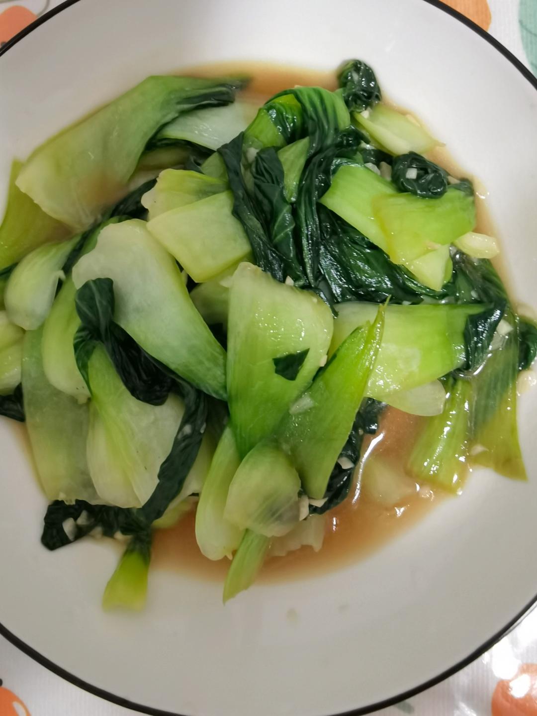 蚝油上海青