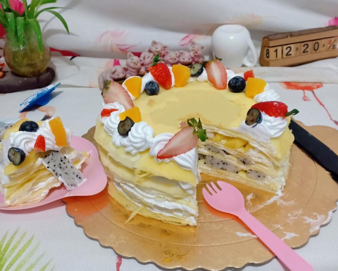 双拼千层的做法