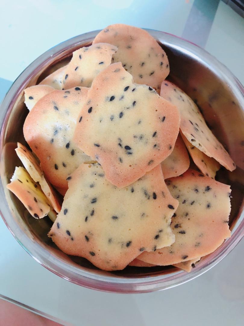 黑芝麻小饼干