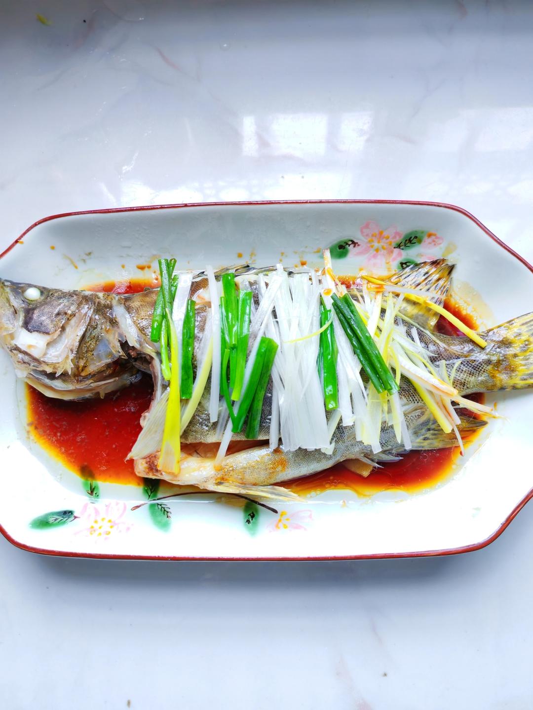 清蒸桂花鱼(鳜鱼)，适合各种清蒸鱼，超级鲜美