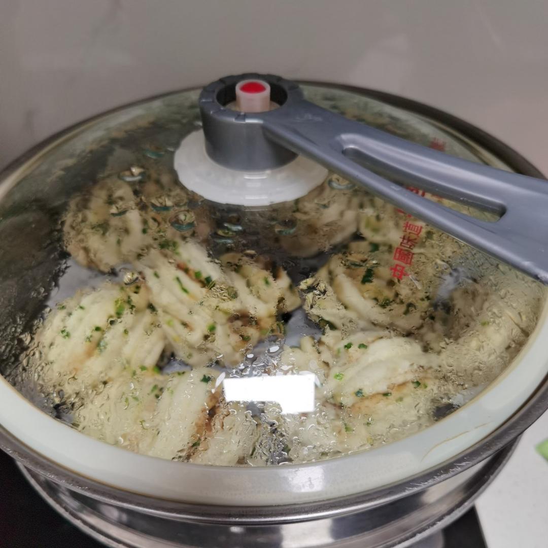 葱油花卷，一根筷子卷出漂亮的造型