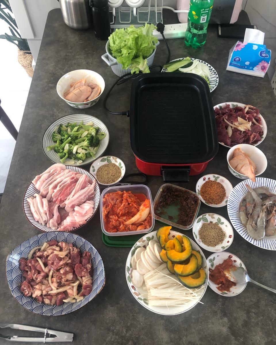 🇰🇷家庭版韩式烤肉👪                🍴（附腌肉秘方）🍻