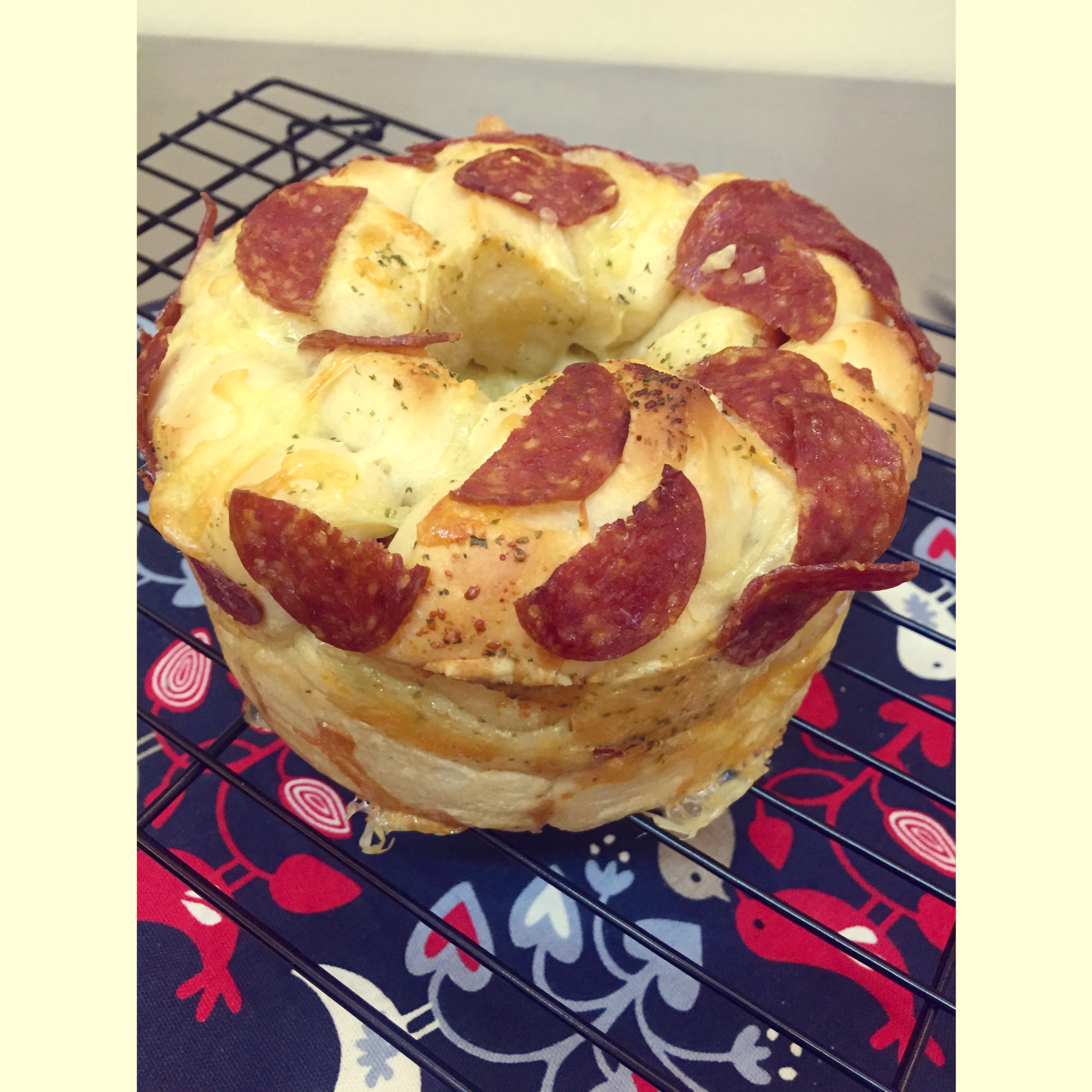 奶酪香肠手撕包