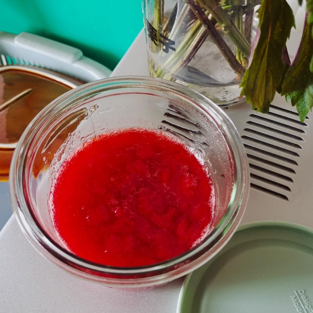 微波炉草莓果酱