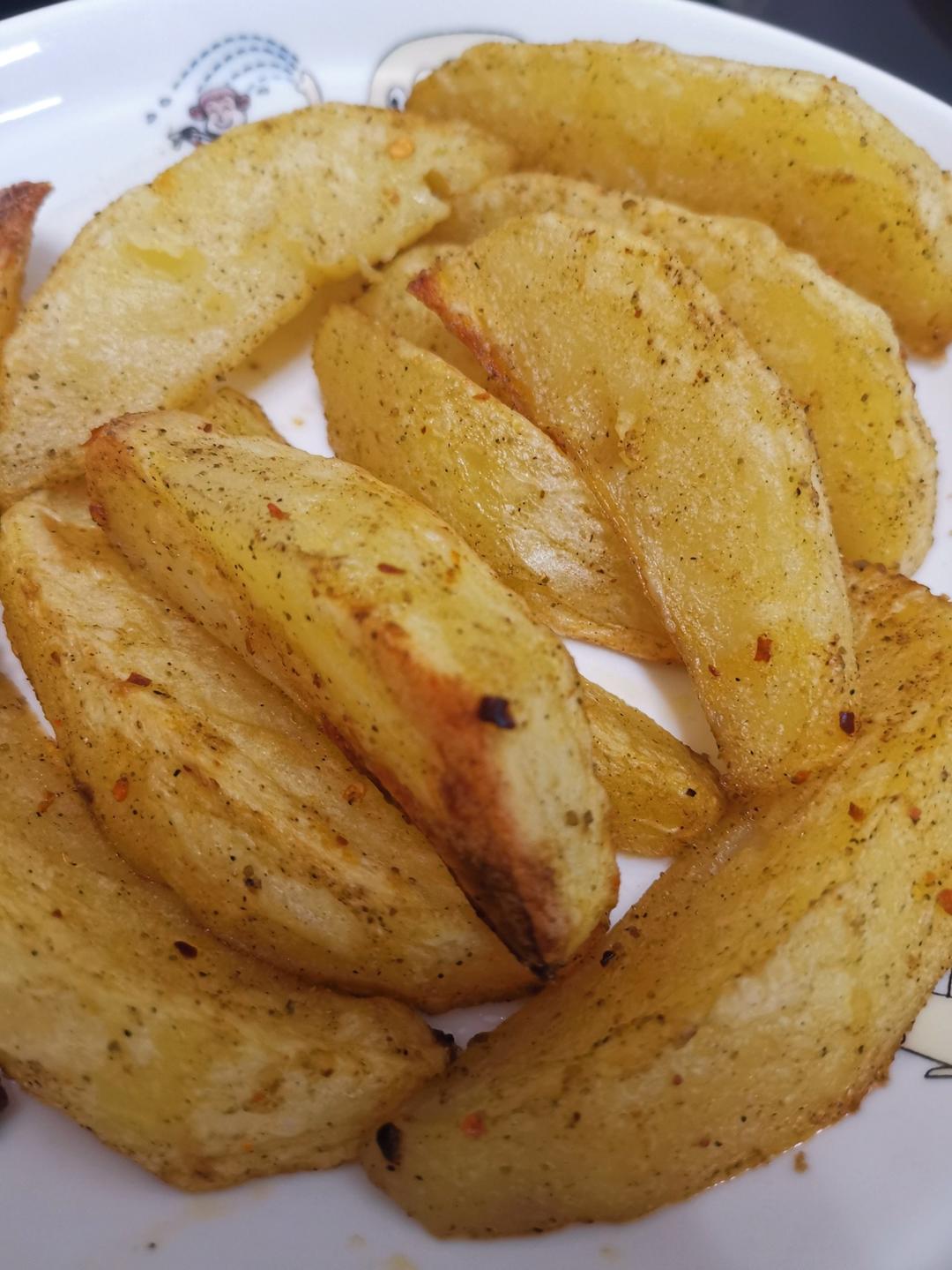 比炸薯条香的烤土豆薯角