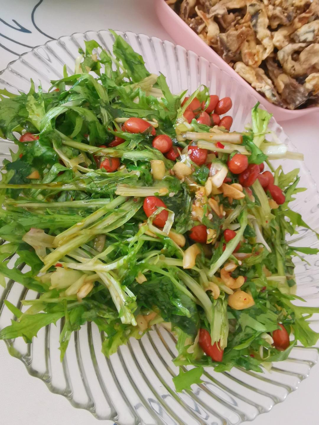 年夜饭必做的一道凉菜凉拌苦菊