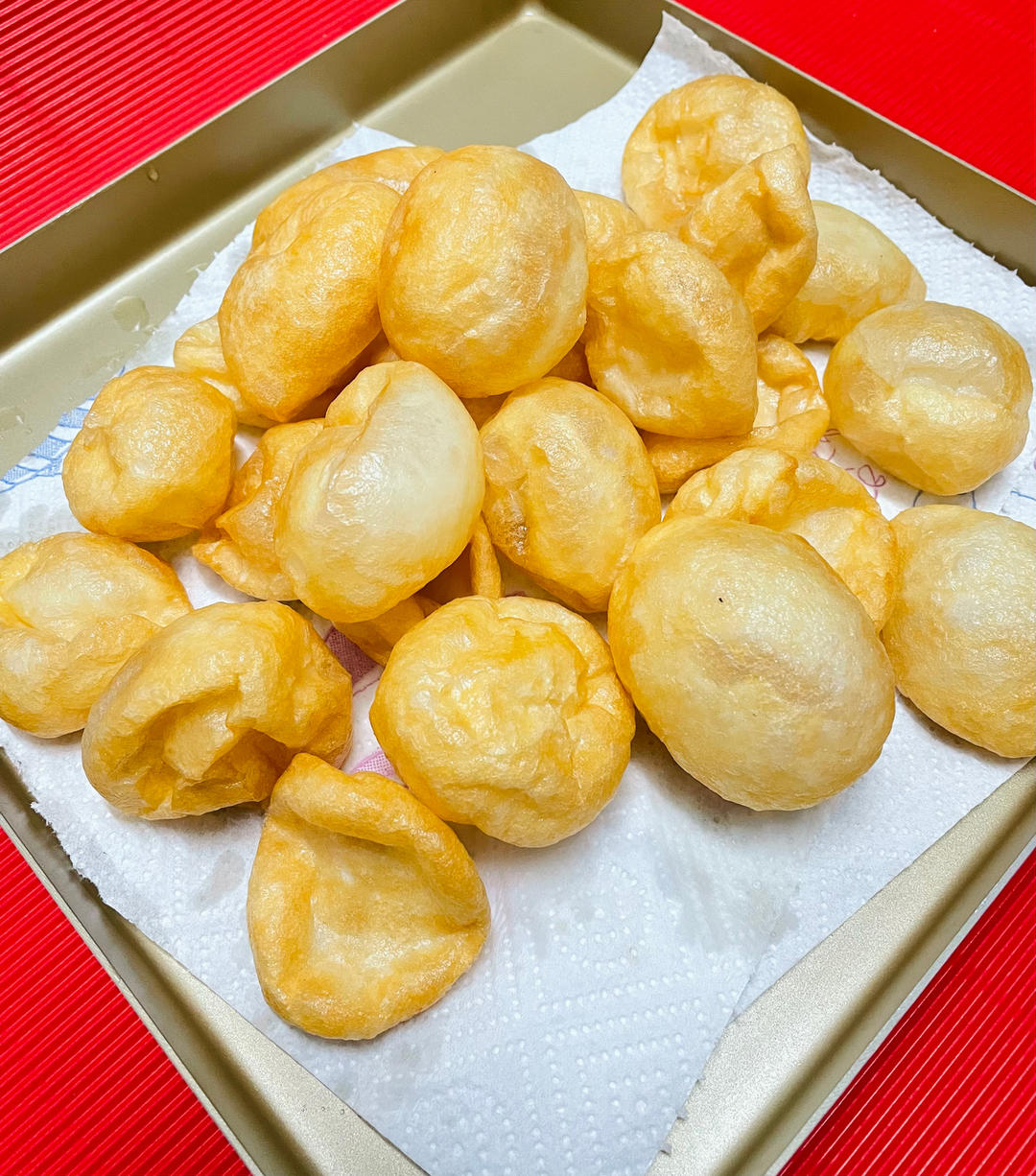 海绵waiwai做的非遗罗定绉纱鱼腐0难度超快手无添加