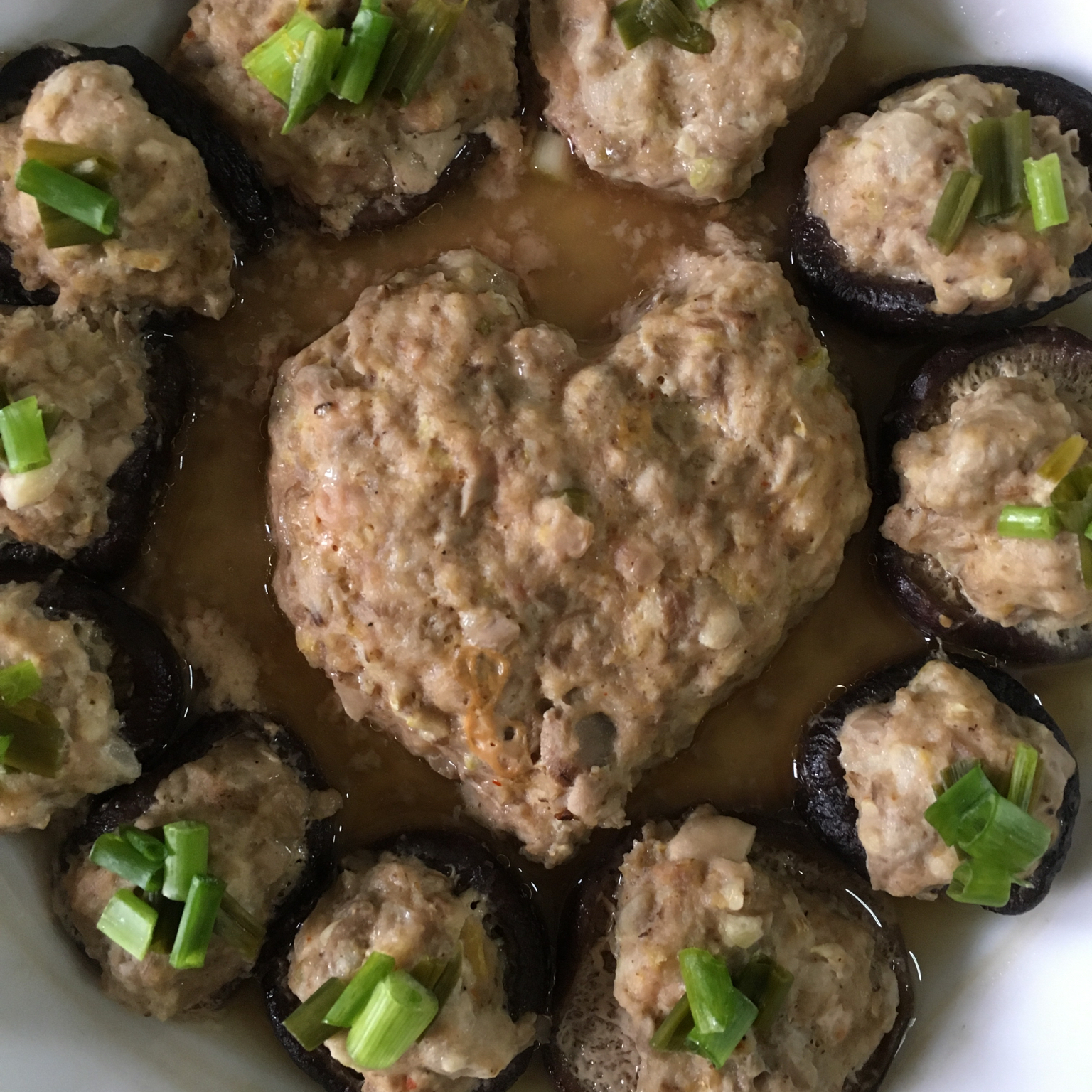 肉酿香菇