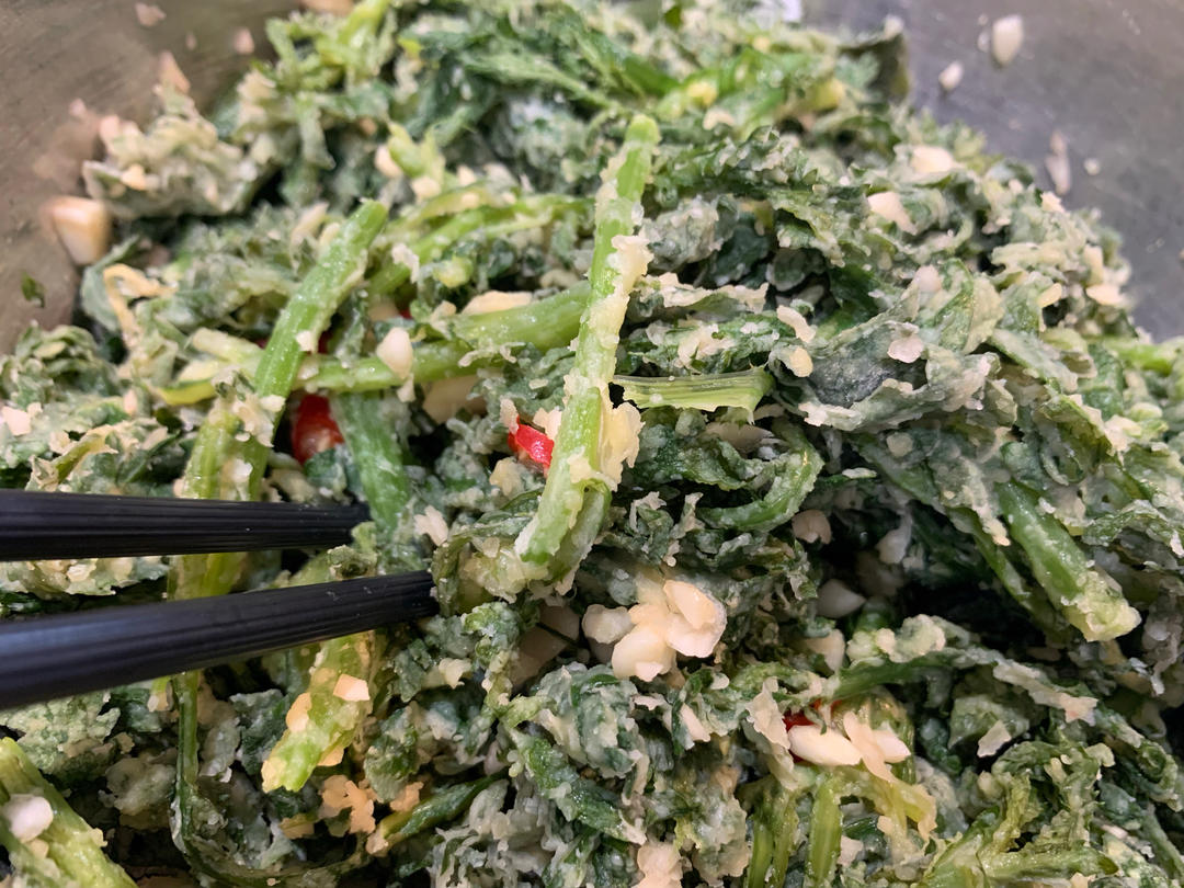 蒸茼蒿，好吃不上火！