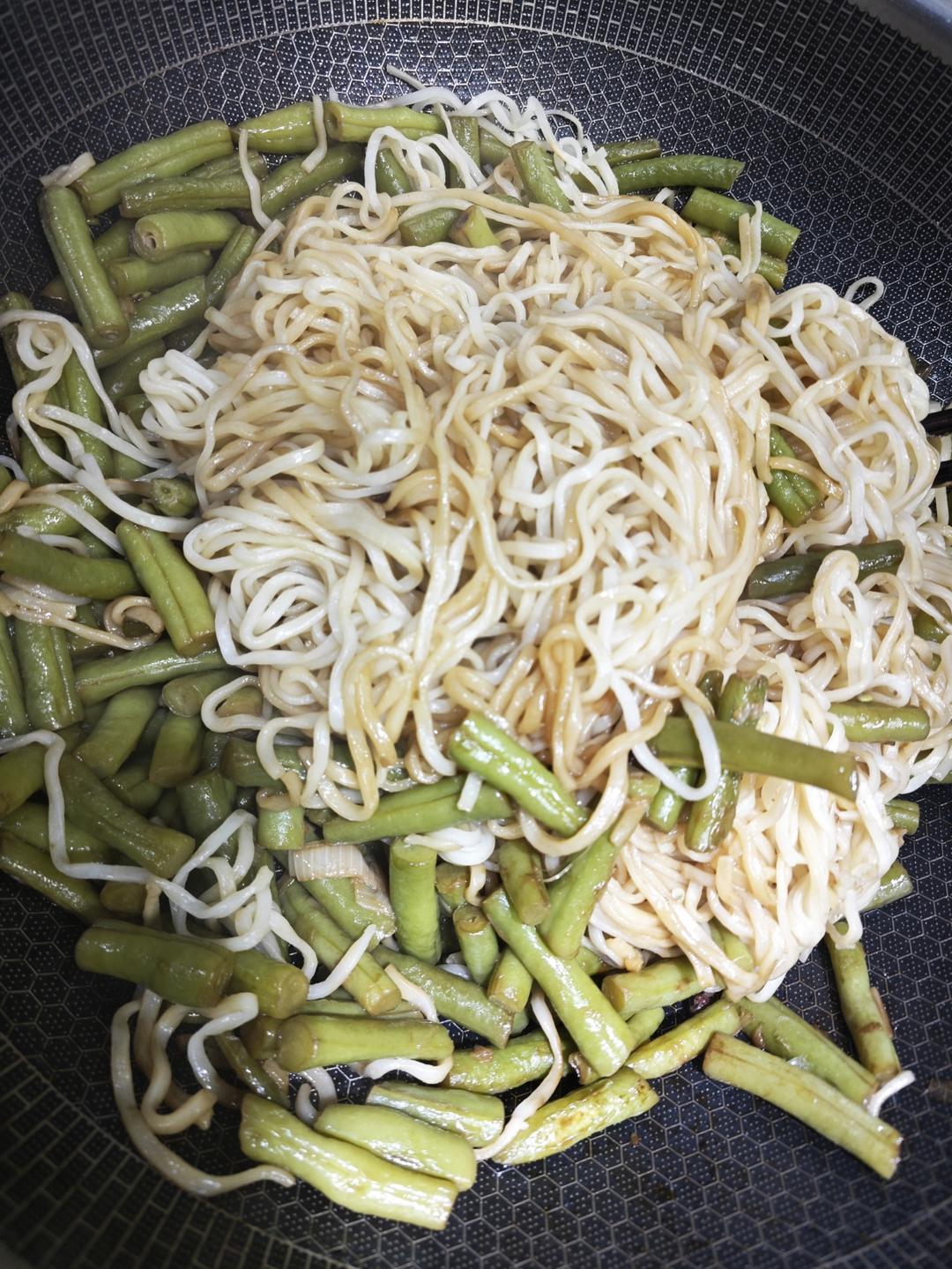 家庭版豆角焖面