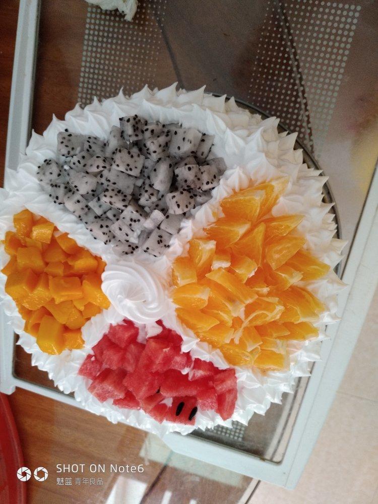 8寸水果生日蛋糕