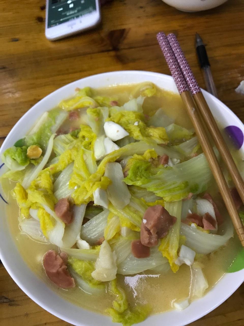 上汤娃娃菜（无高汤版）