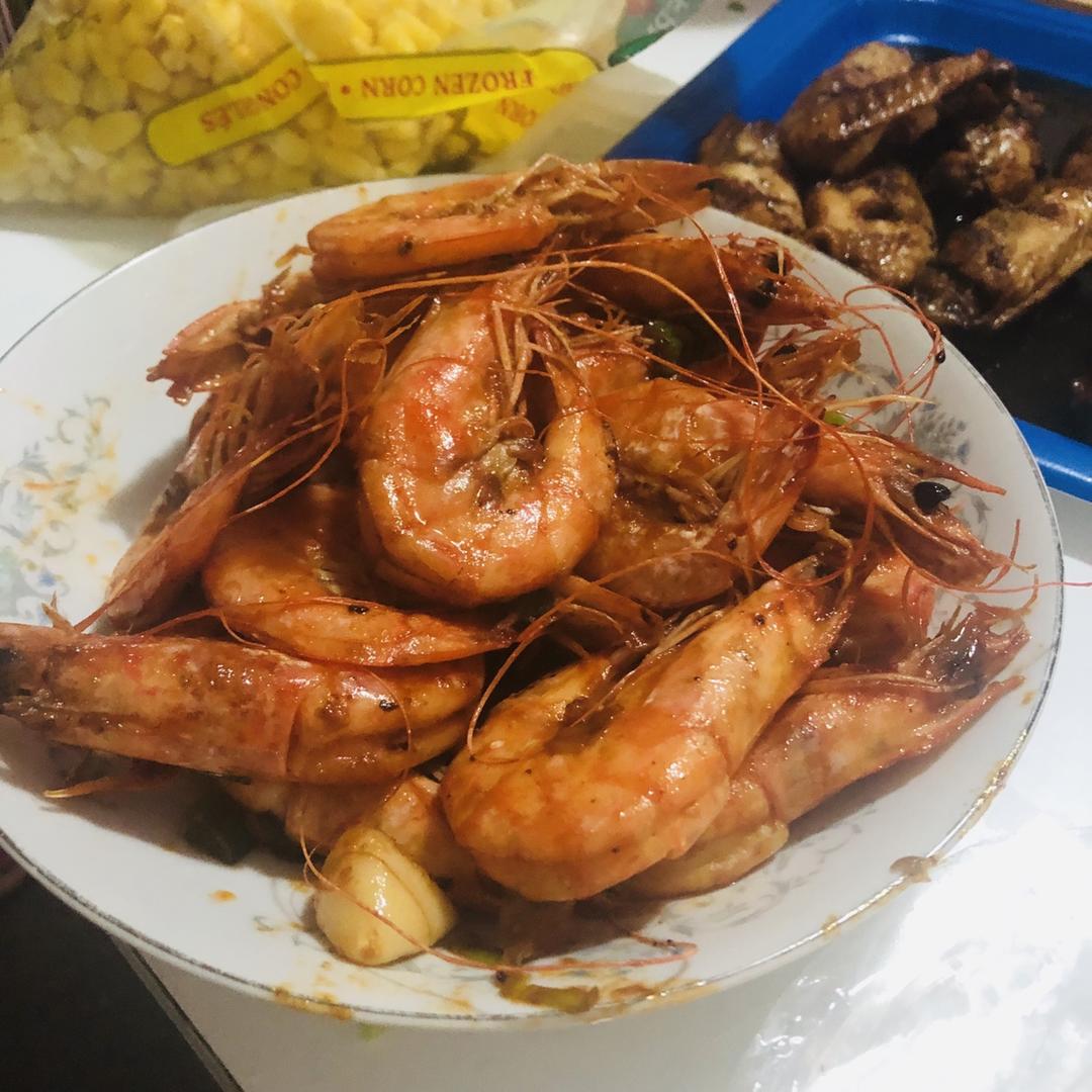 油焖大虾