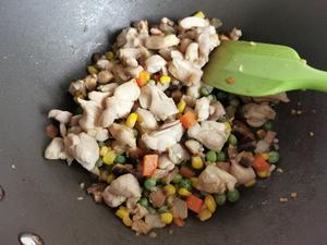 超好吃的南瓜鸡肉芝士焖饭    💥（方便快手）💥的做法 步骤15