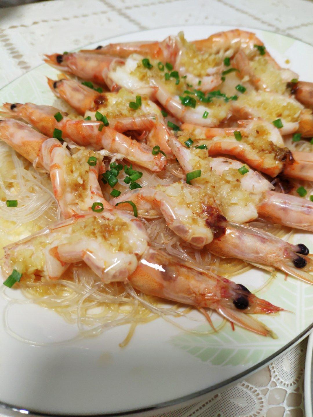 蒜蓉粉丝蒸大虾
