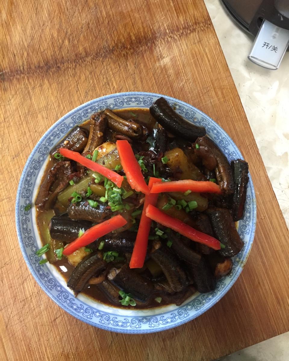 黄瓜烧鳝鱼