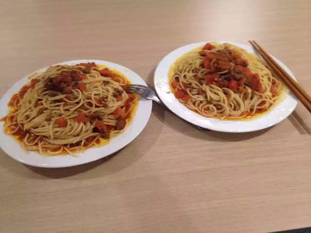 番茄肉酱意面